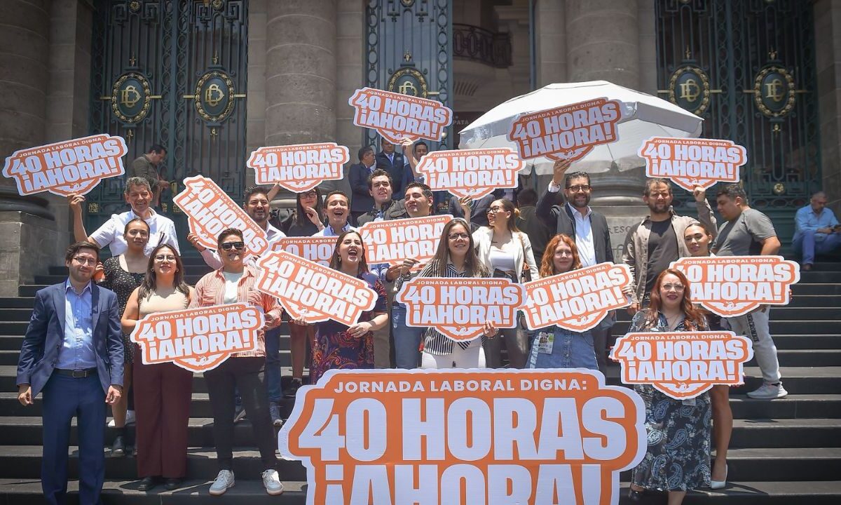 Urge MC en Congreso CDMX, semana laboral de 40 horas