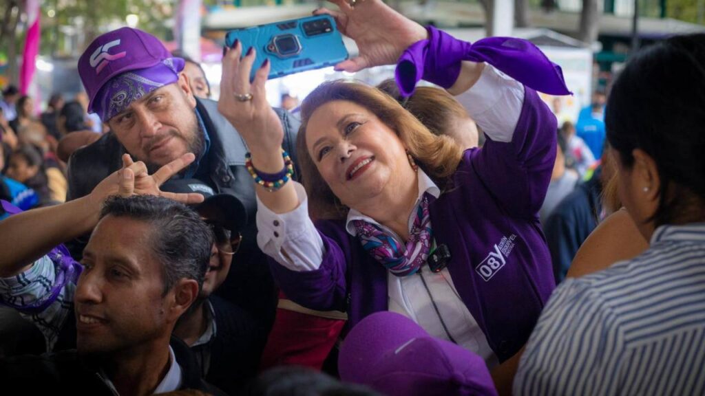 Desde la Macroplaza del Jardín Cuitláhuac, en Iztapalapa, la candidata dirigió un mensaje a la ciudadanía que acudirá a las urnas este domingo 1 de junio.