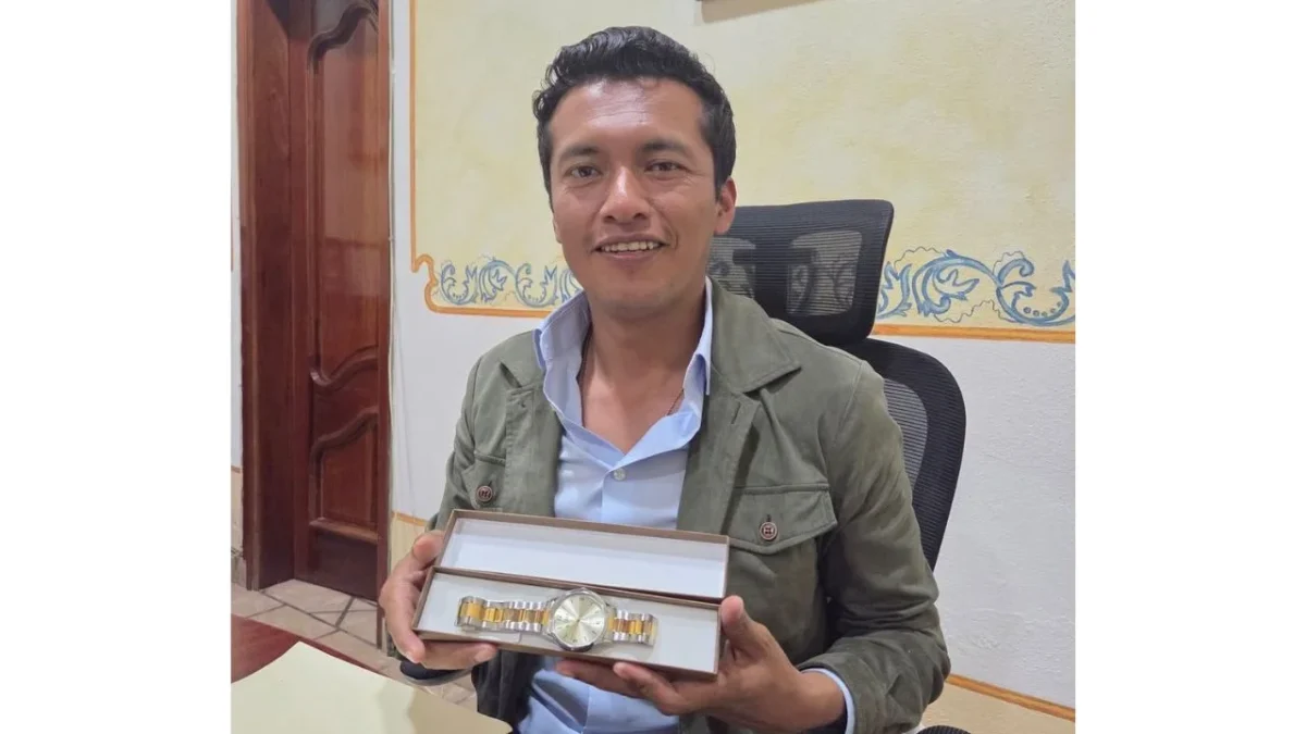 Alejo Sánchez de Santiago presuntamente adquirió un Rolex