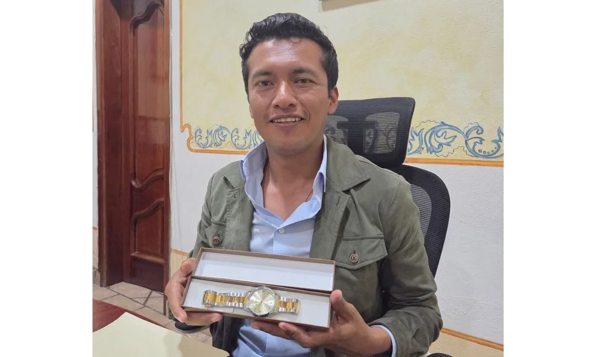 Alejo Sánchez de Santiago presuntamente adquirió un Rolex