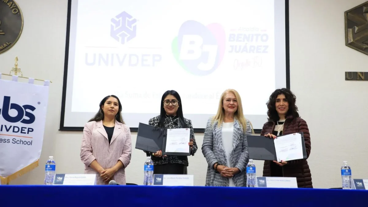 Alcaldía Benito Juárez celebra convenio con universidad de desarrollo empresarial