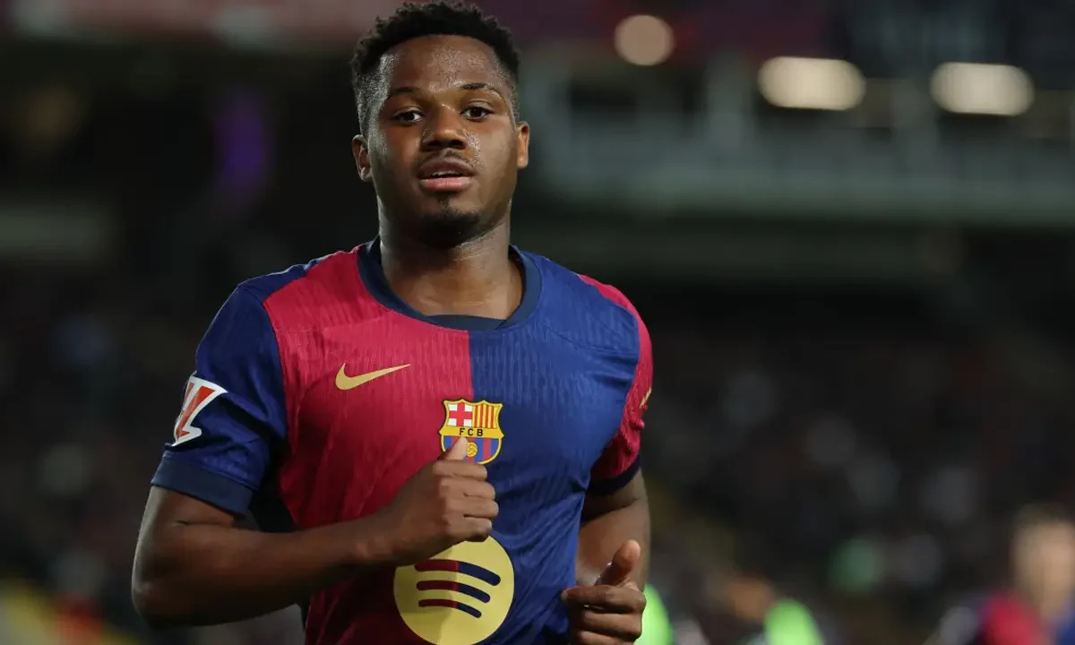 Ansu Fati, delantero español del FC Barcelona