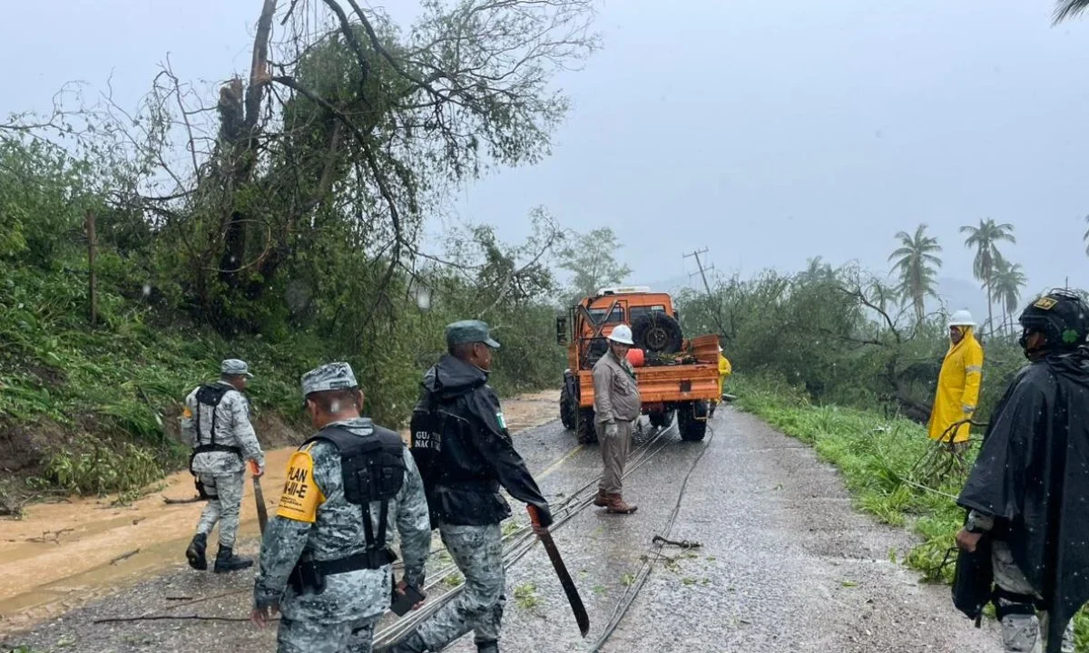 Ante Erick, GN tiene presencia en Oaxaca, Guerrero, Veracruz y Chiapas