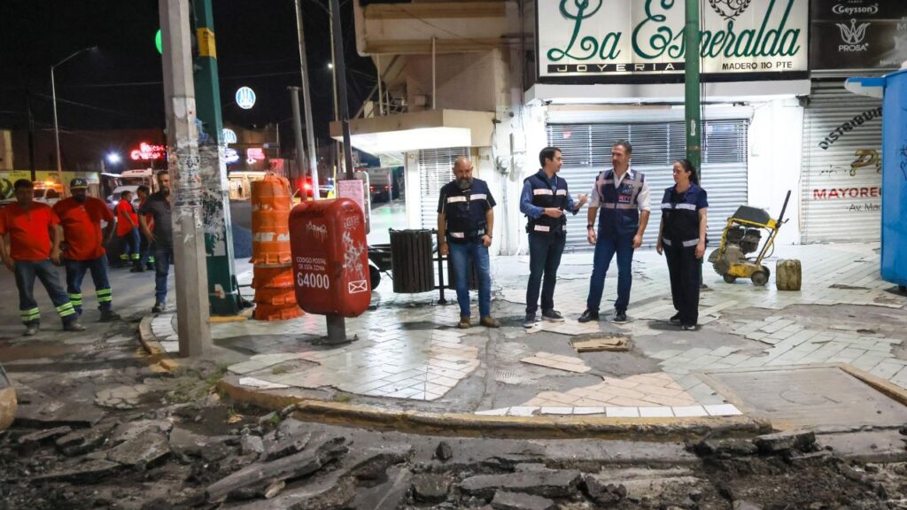 Arranca operativo integral de limpieza nocturno en Monterrey. Noticias en tiempo real