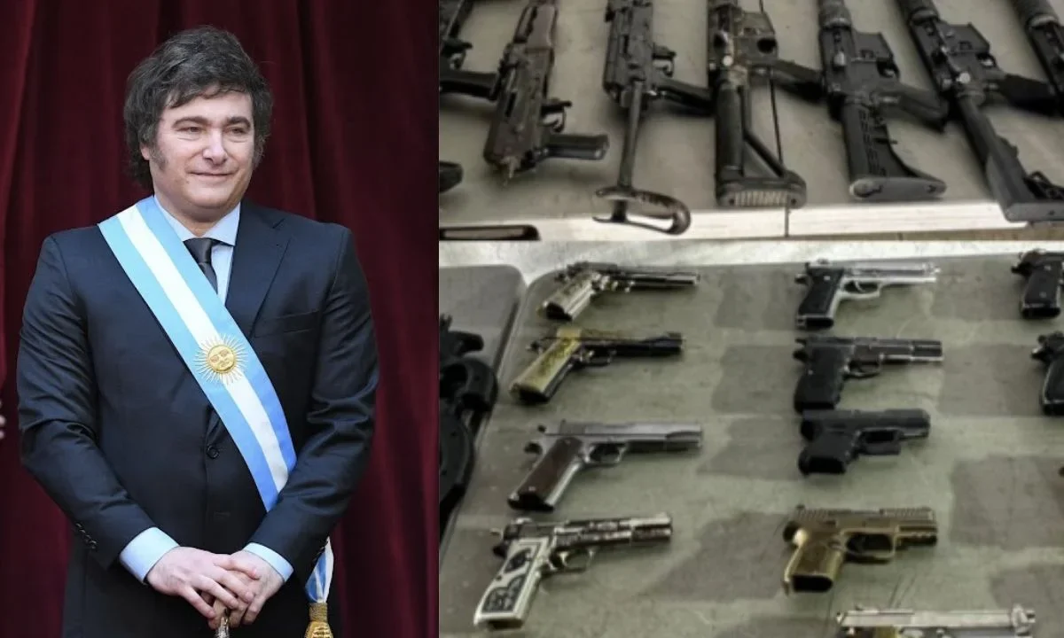 Así como en EU, Argentina legalizará el uso de armas