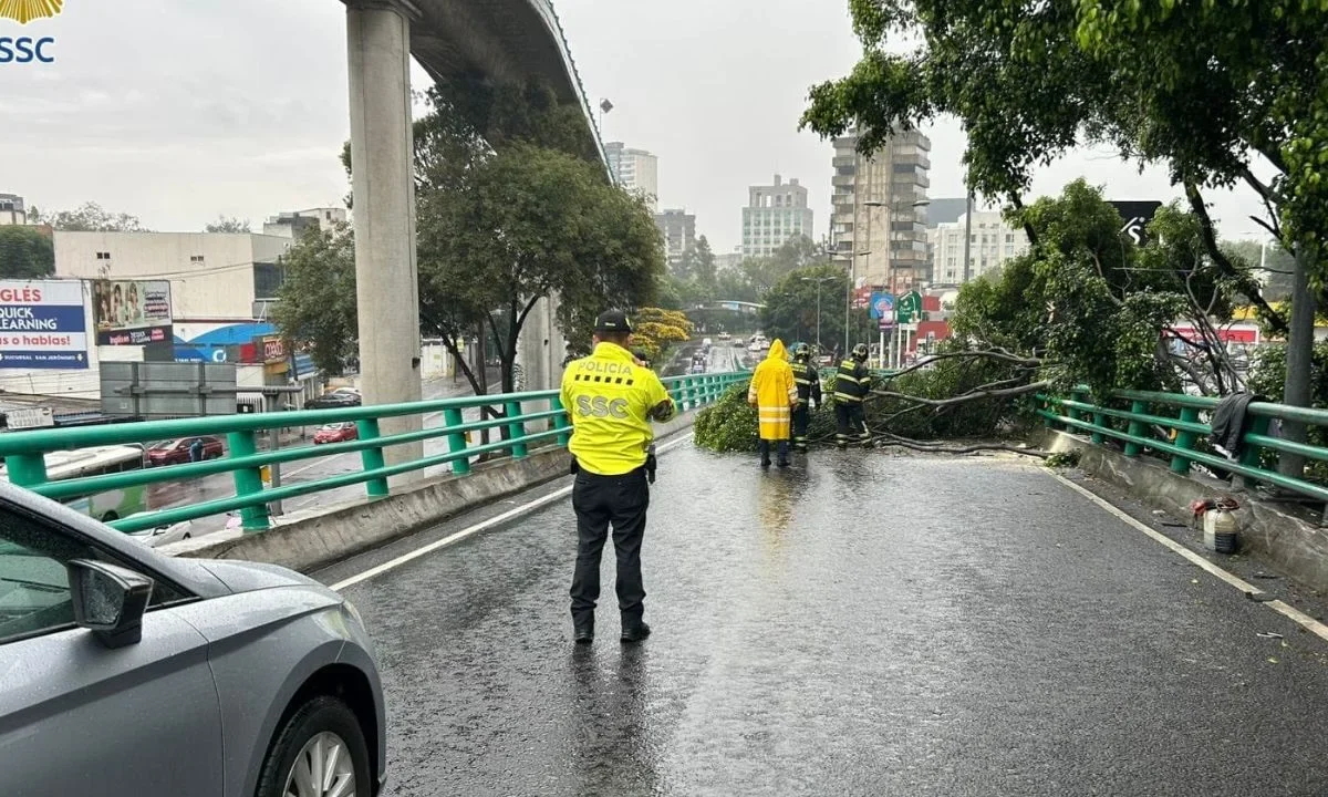 Continúa despliegue de operativo Tlaloque ante persistencia de lluvias en CDMX