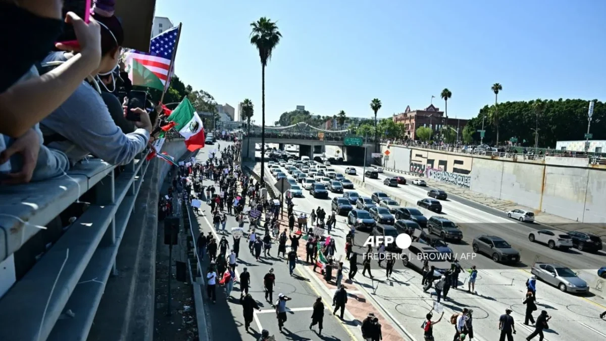 Los Ángeles en caos