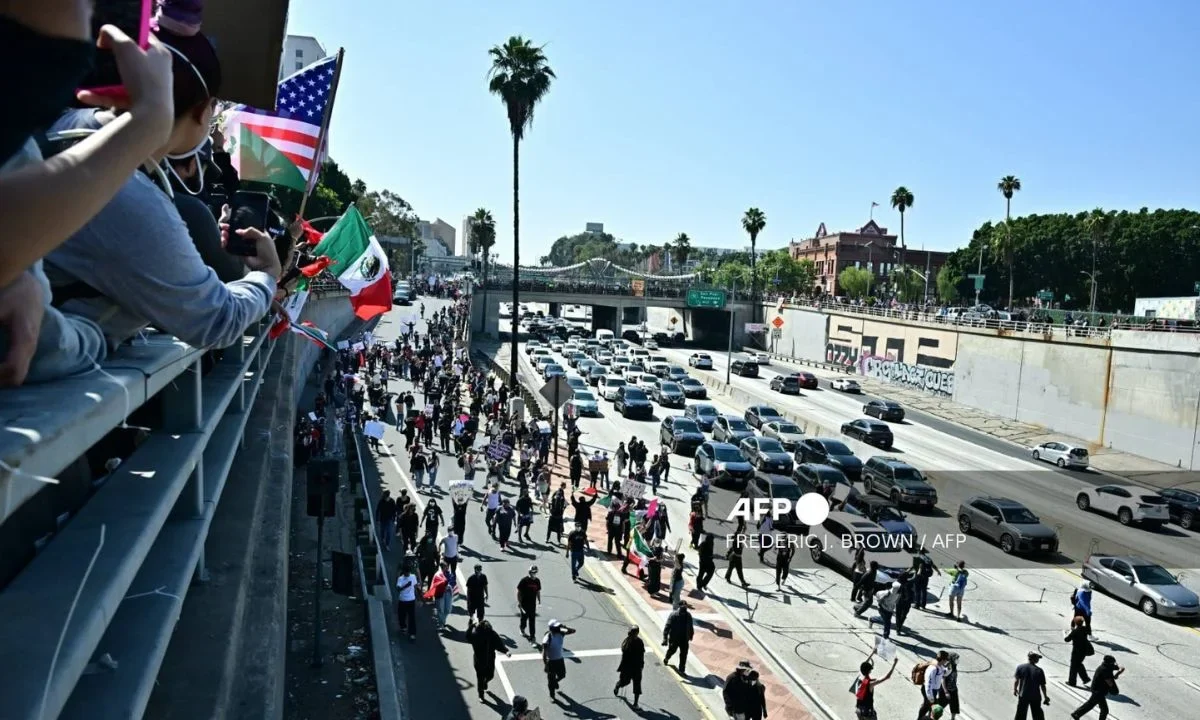 Los Ángeles en caos