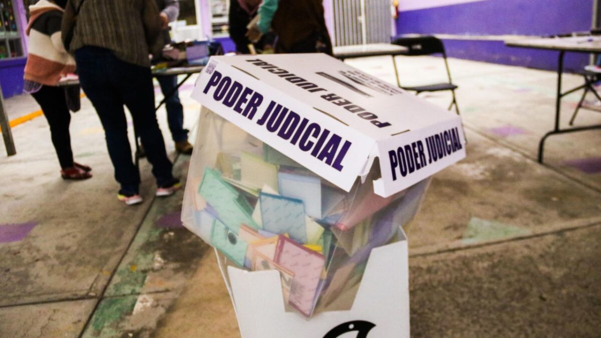 Abstencionismo de hasta 86% en elección judicial, según datos del INE.