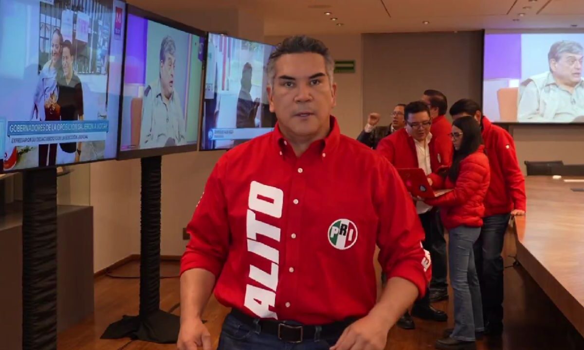 En Durango “Les dimos una arrastrada, tenían a Andy y ni con eso ganó Morena”: Alito Moreno, líder nacional del PRI.