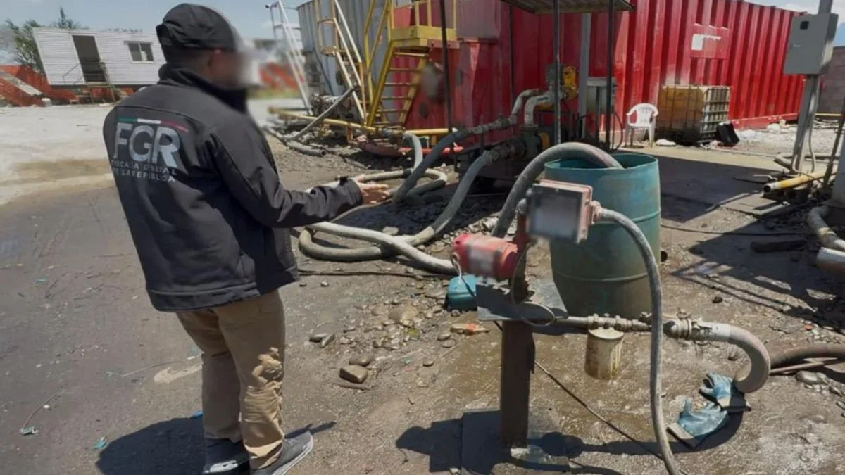 Aseguraron un millón 200 mil litros de huachicol, así como pipas y contenedores en NL