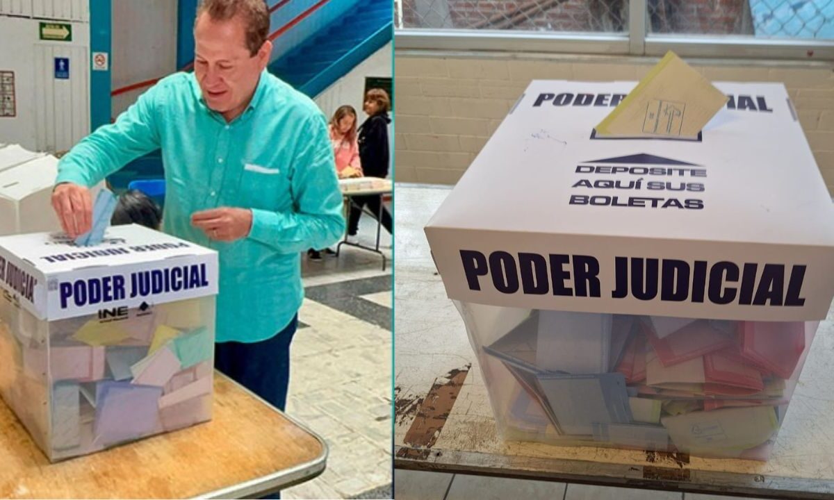 Eruviel Ávila vota en la elección judicial, invita a la ciudadanía a participar