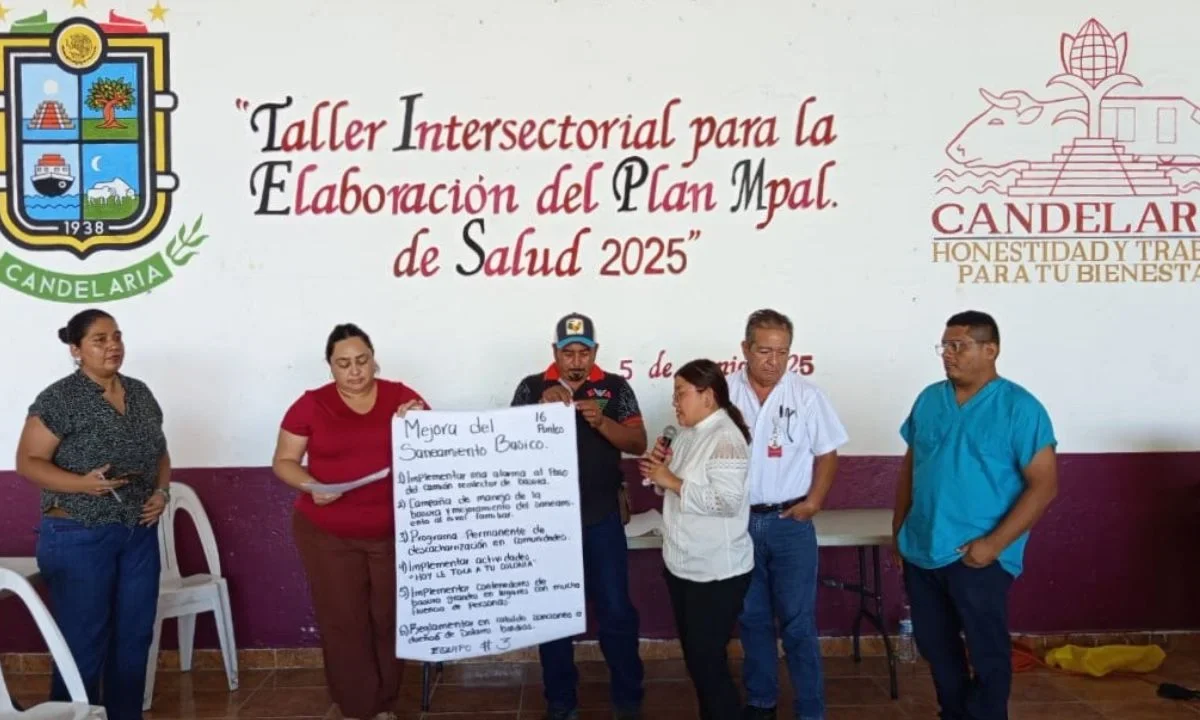 Realizan Taller Intersectorial para elaborar el plan de salud municipal de Candelaria