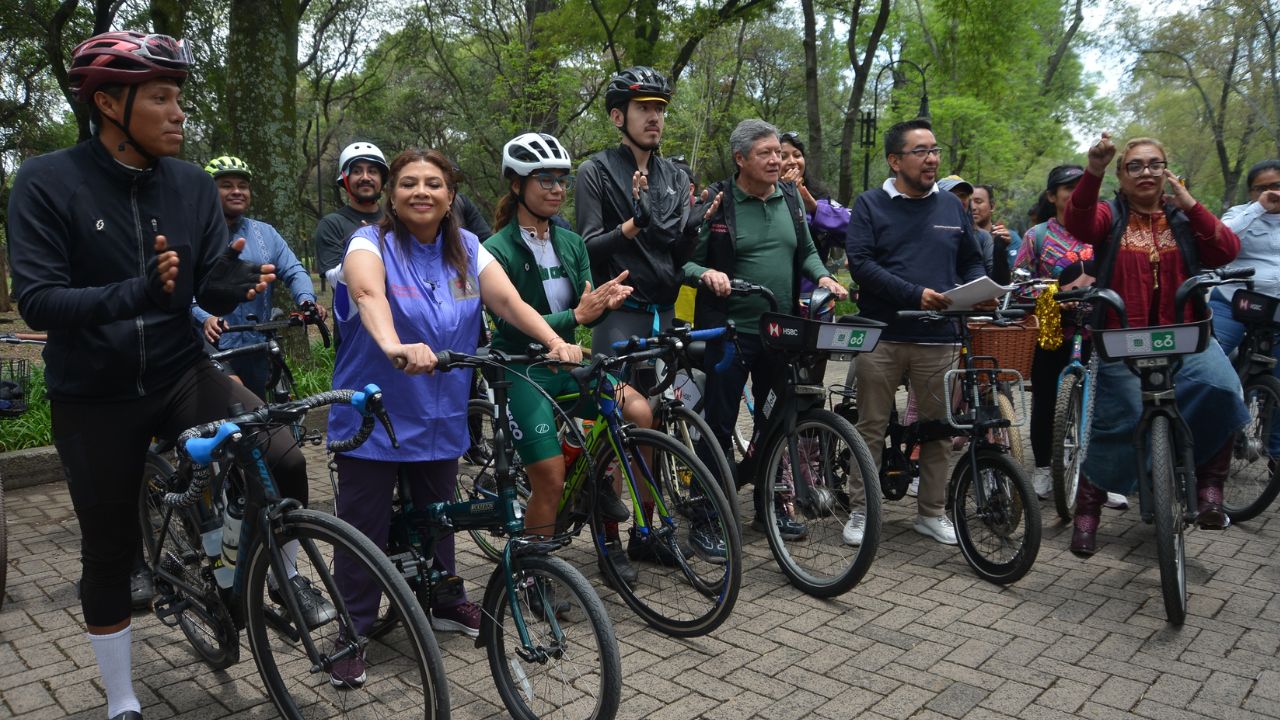 Clara Brigada sentenció que para este sexenio se construirá la red de ciclovías más grande del país