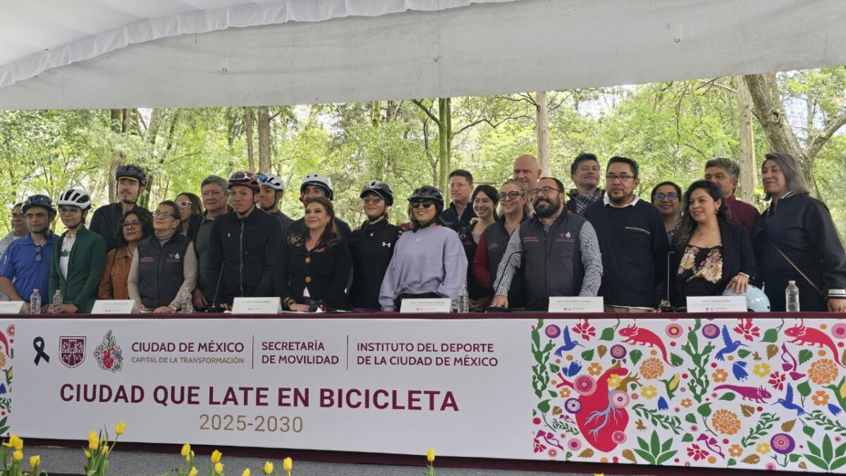 CDMX invertirá en más infraestructura ciclista, informó Clara Brugada en el marco del Día Mundial de la Bicicleta