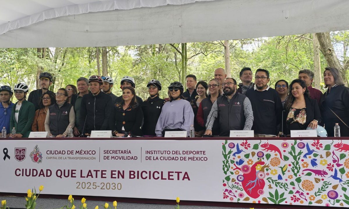 CDMX invertirá en más infraestructura ciclista, informó Clara Brugada en el marco del Día Mundial de la Bicicleta