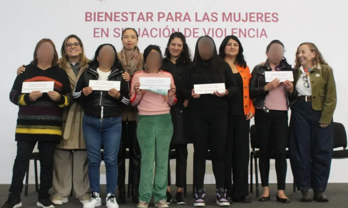 Se entregan apoyos económicos Bienestar para las Mujeres en Situación de Violencia 2025