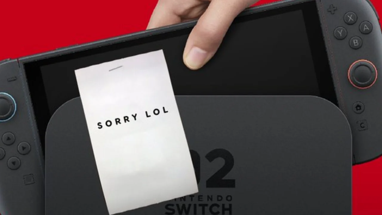 A varios compardores de la Nintendo Switch 2 en Estados Unidos les está llegando con los recibos engrapados a la pantalla.