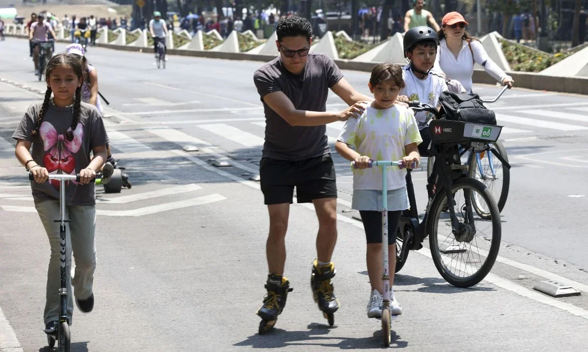Paseo Dominical “Muévete en Bici”, una actividad institucional que fomenta el deporte, uso de la bicicleta y convivencia familiar