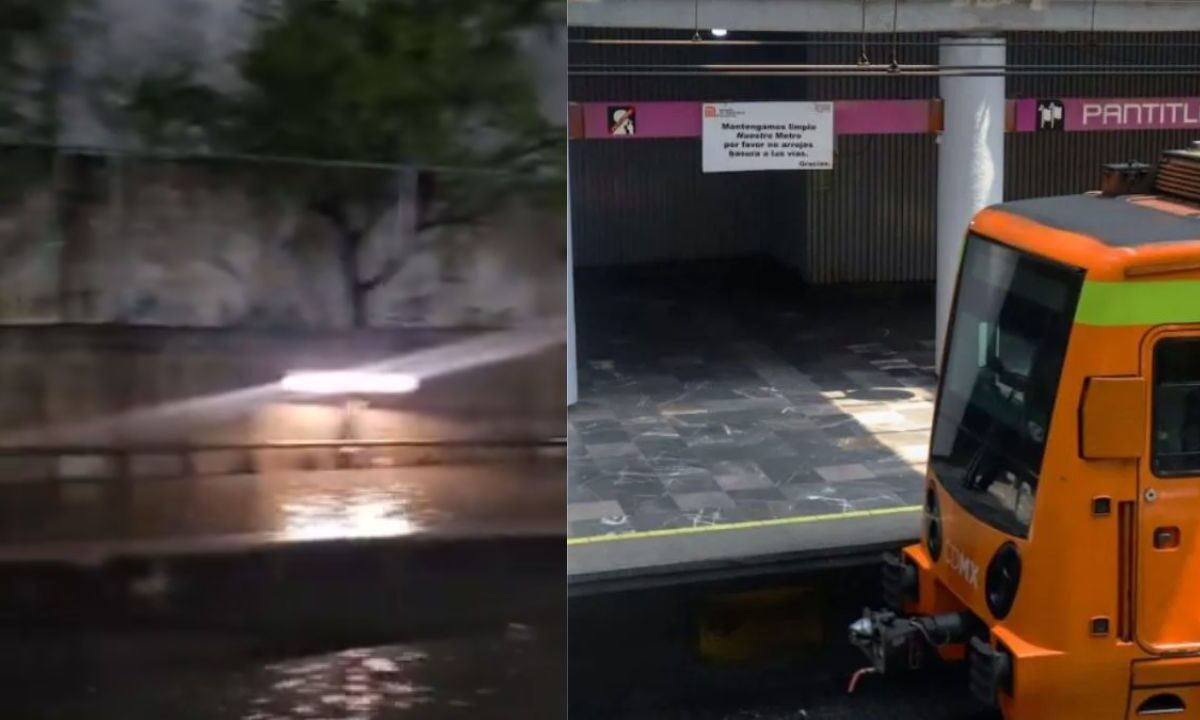 Metro suspende servicio en toda la Línea A por lluvias