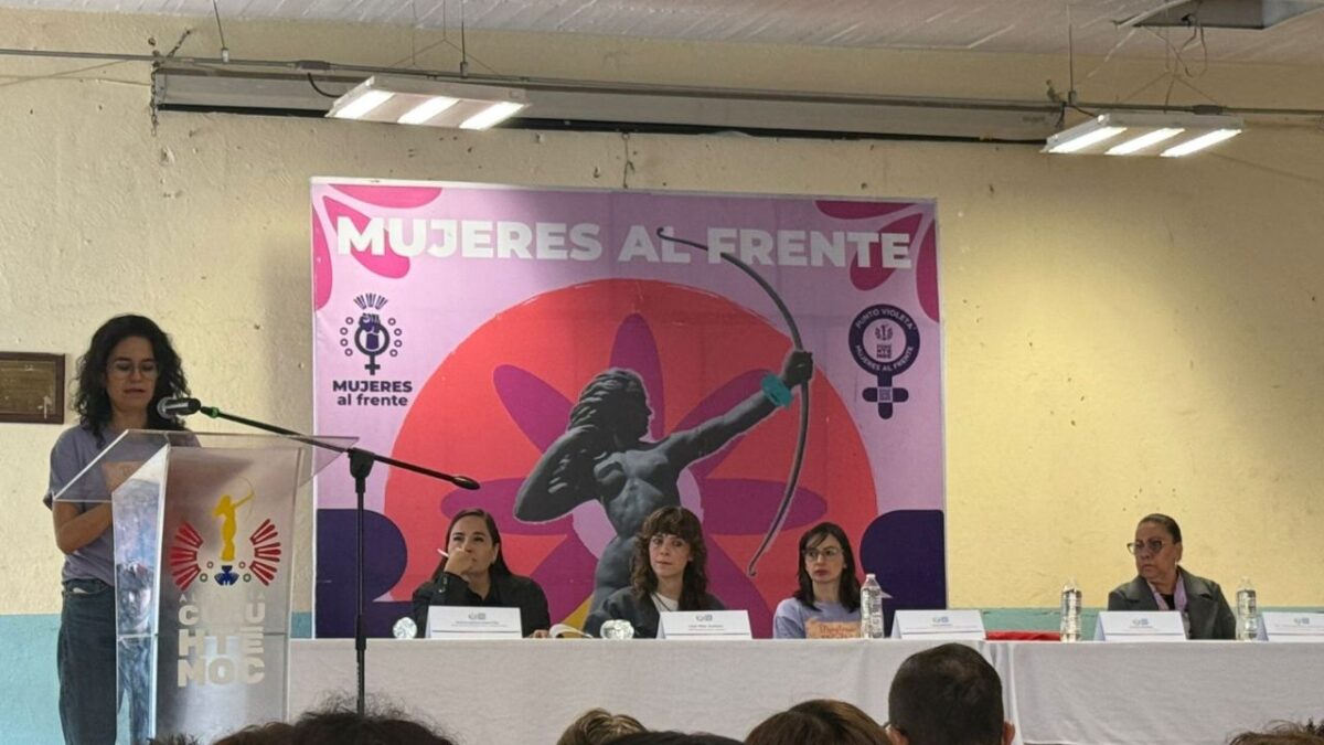 Promueven menstruación digna en planteles de la Cuauhtémoc