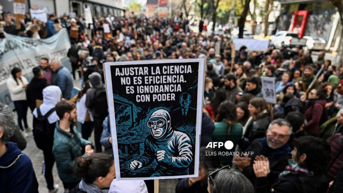 Protestas contra Milei acaparan las calles de Buenos Aires