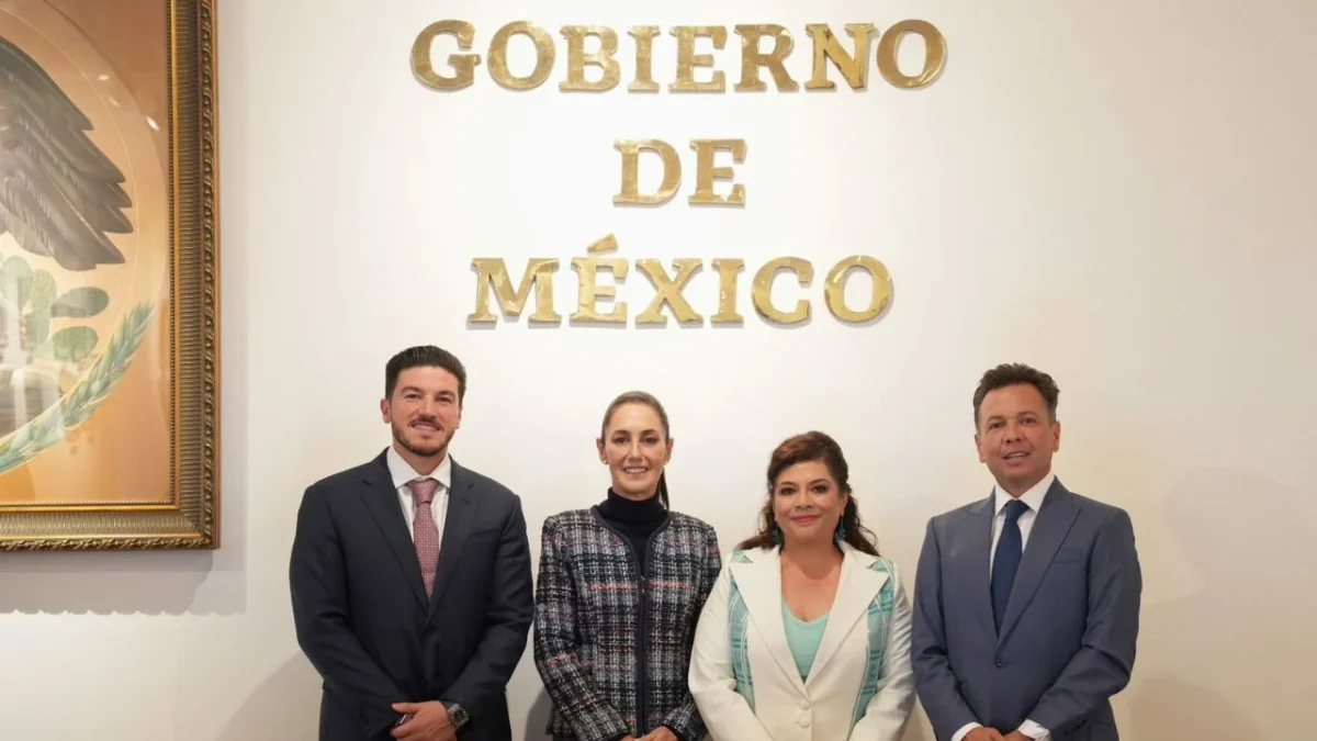 Sheinbaum recibe a Brugada, García y Lemus por preparativos para el Mundial 2026