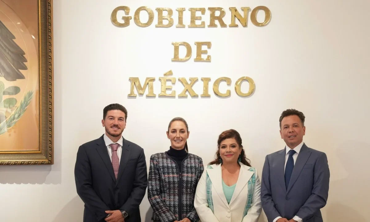 Sheinbaum recibe a Brugada, García y Lemus por preparativos para el Mundial 2026