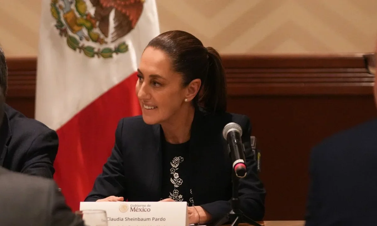 Sheinbaum se reúne con empresarios de Canadá en Calgary