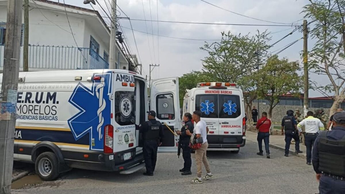 Tiroteo en cancha de futbol deja 3 heridos en Temixco, Morelos.