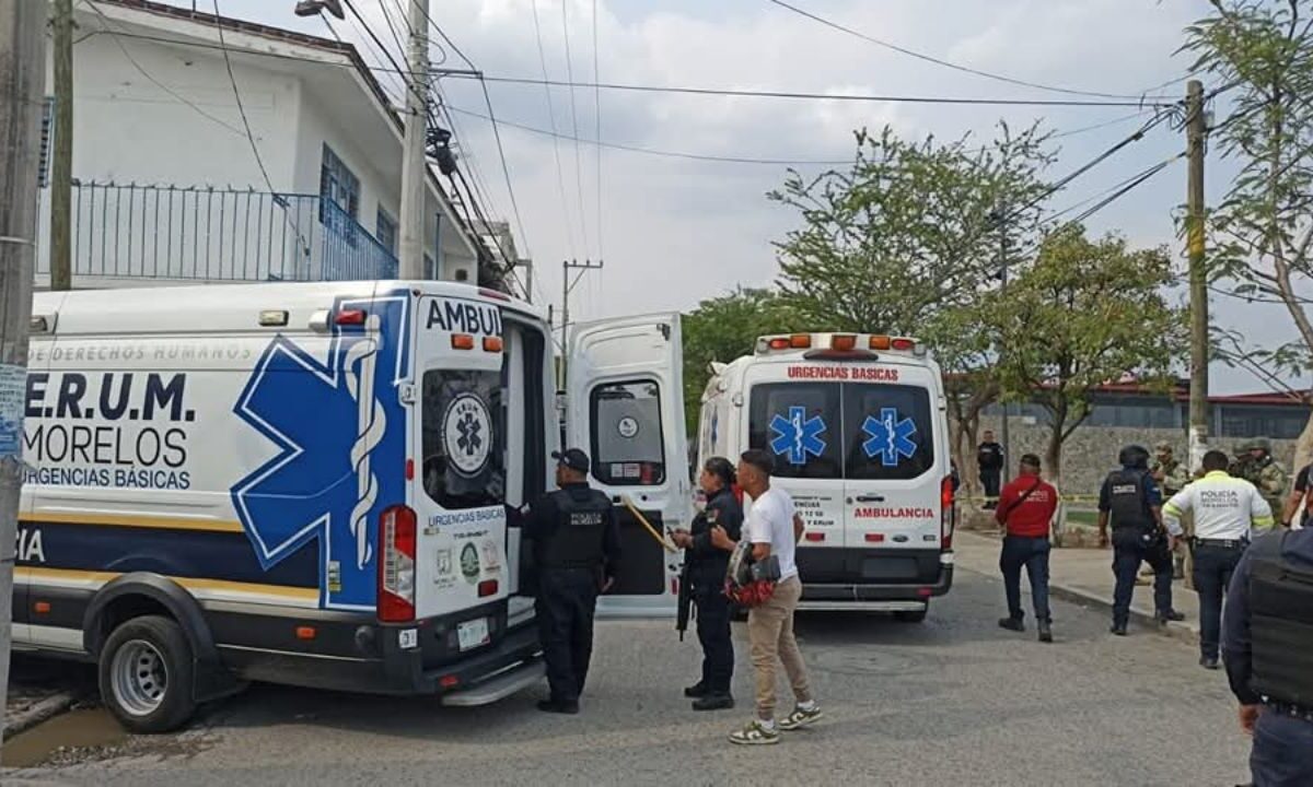 Tiroteo en cancha de futbol deja 3 heridos en Temixco, Morelos.