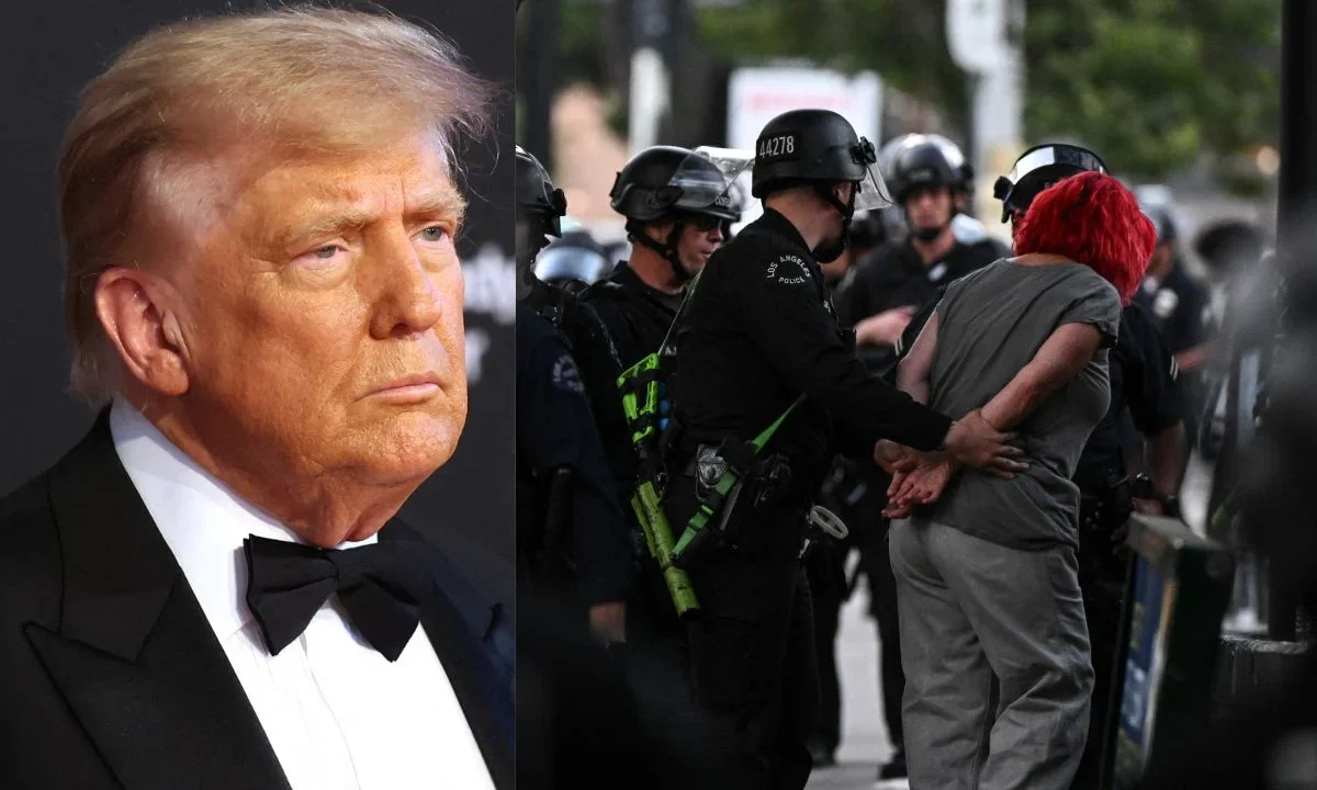 Trump ordenó el despliegue de la Guardia Nacional y Marines tras protestas en Los Ángeles