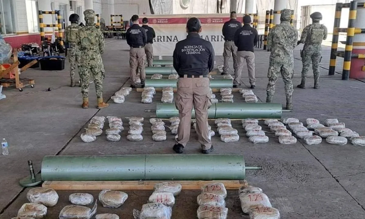 941 millones de dosis de metanfetamina se han decomisado en 8 meses