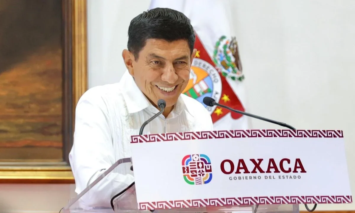Salomón Jara, gobernador de Oaxaca.