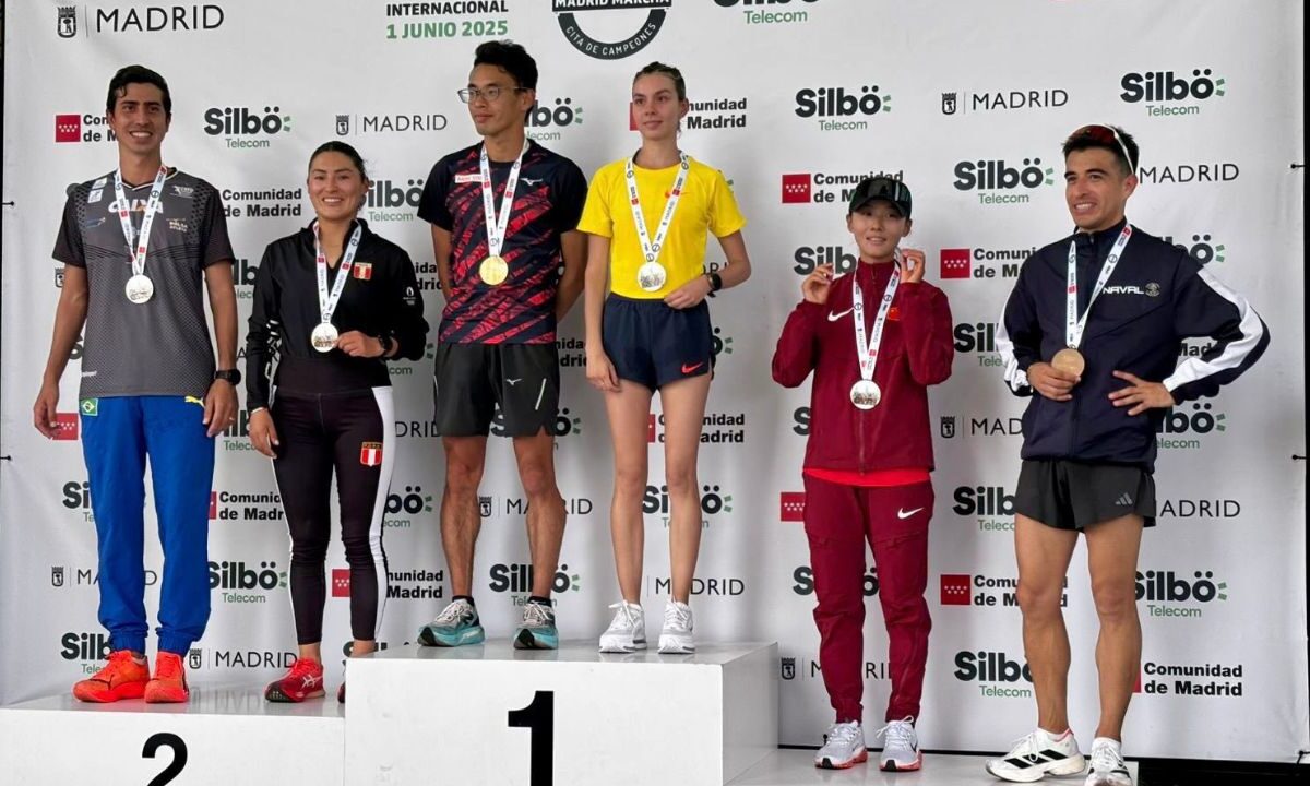 Alegna González es de oro en el Gran Prix de marcha en Madrid