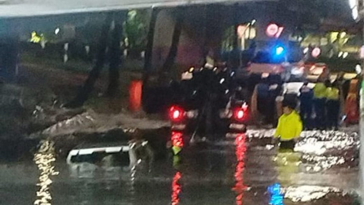 Alerta roja por persistencia de fuertes lluvias en CDMX.