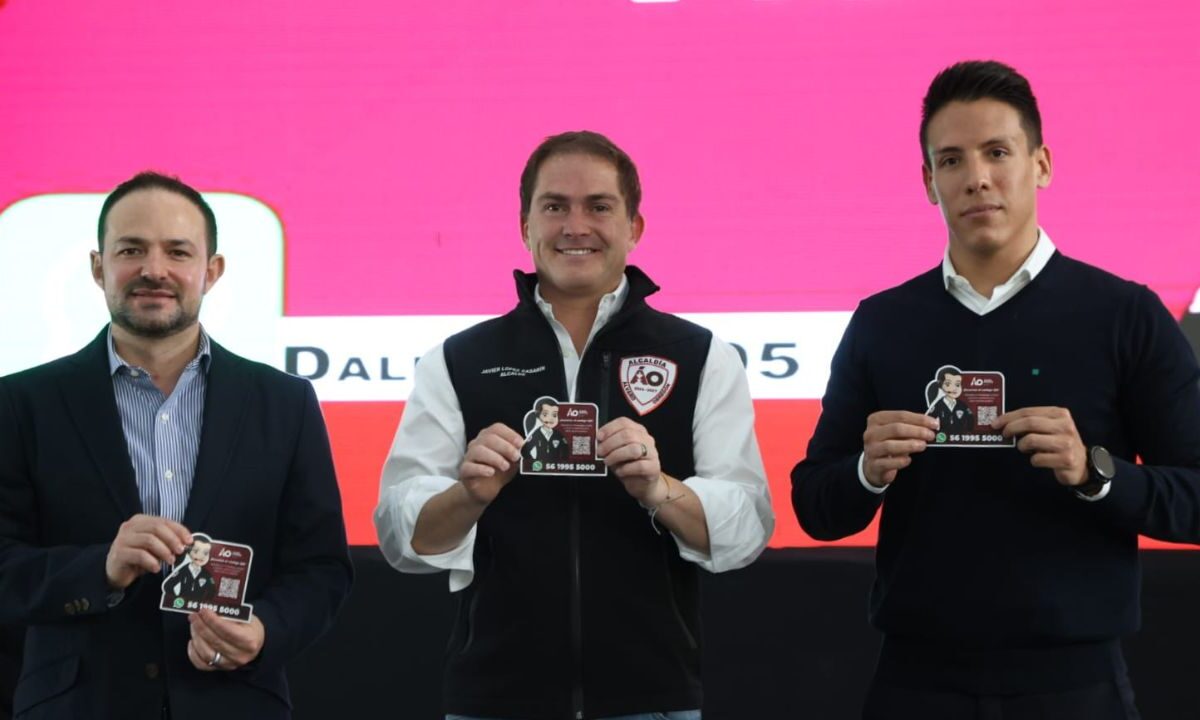 López Casarín encabezó la presentación de "Dalia Asistente Virtual" para gestionar solicitudes ciudadanas por WhatsApp en Álvaro Obregón.