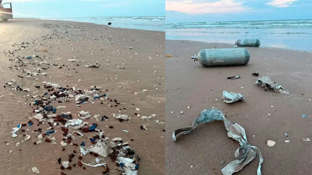basura espacial en Tamaulipas