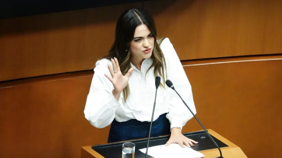Andrea Chávez no descarta presidir el Senado de la República