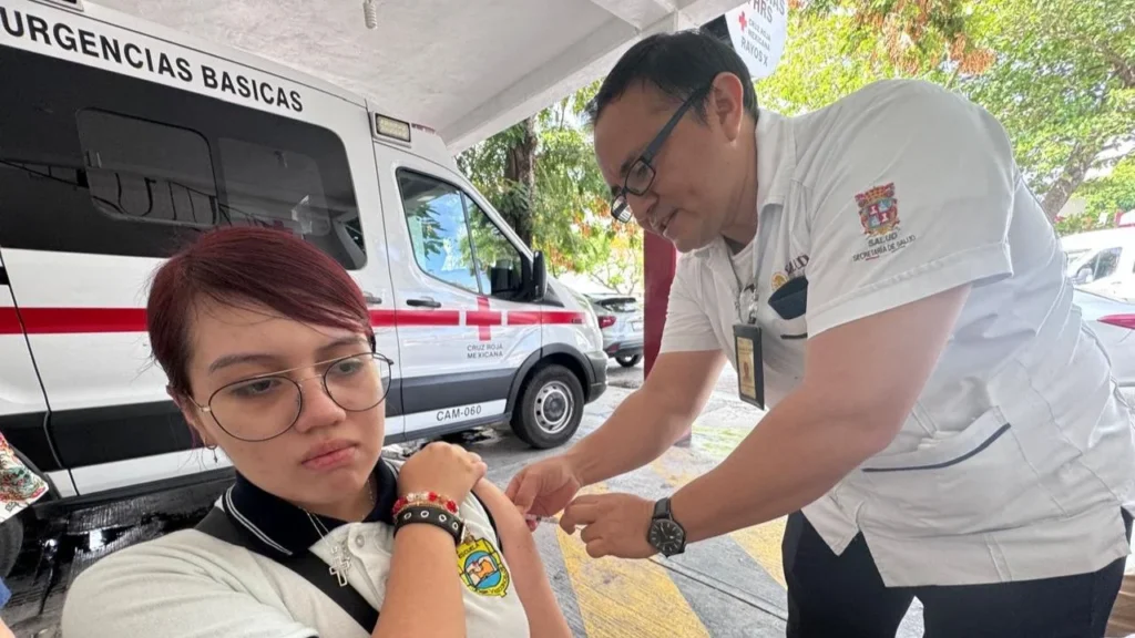 Destacan participación activa del personal y usuarios de la Cruz Roja Mexicana en el municipio de Carmen.