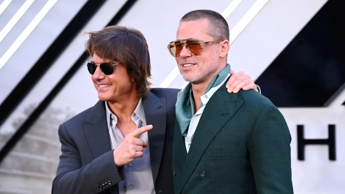 Brad Pitt y Tom Cruise se reencuentran en premier de F1