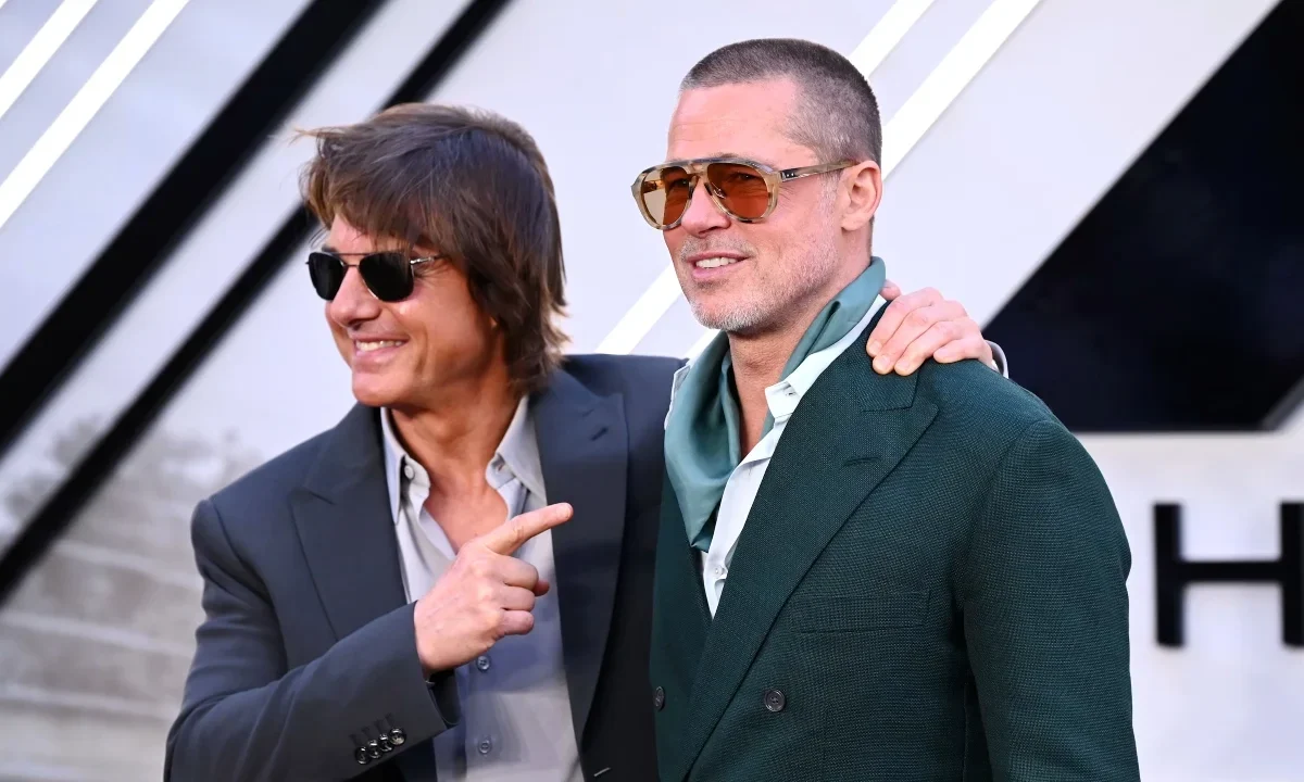 Brad Pitt y Tom Cruise se reencuentran en premier de F1