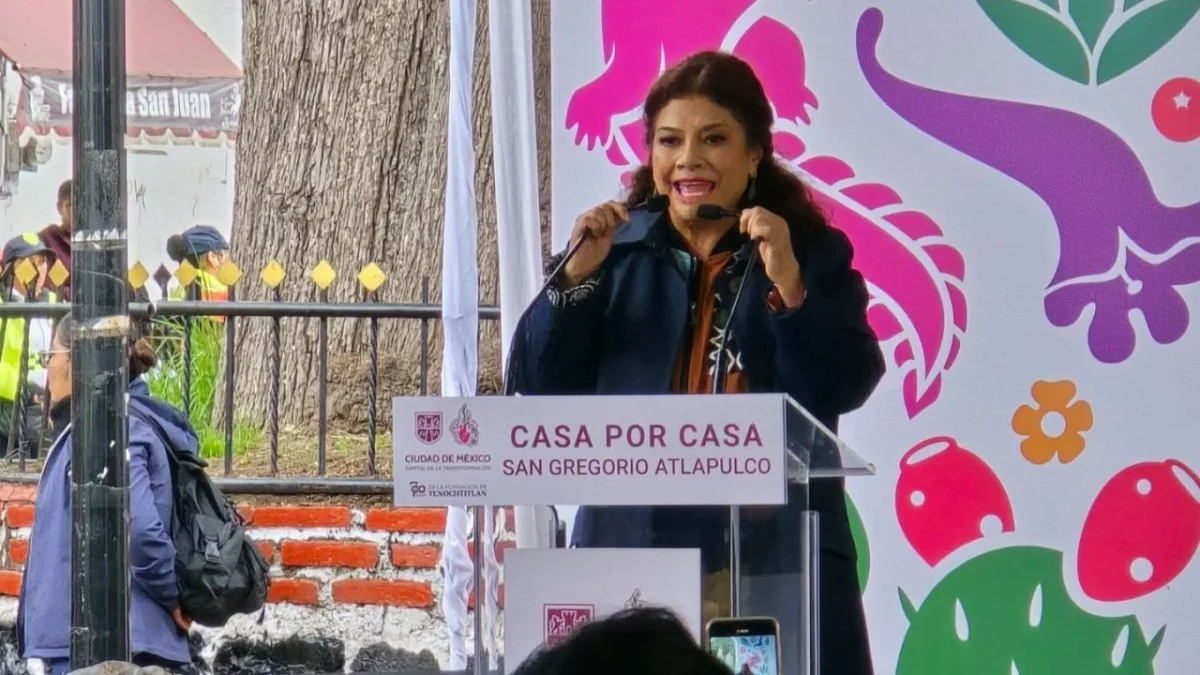 De cara al Mundial 2026, Clara Brugada anunció la rehabilitación de embarcaderos en Xochimilco.