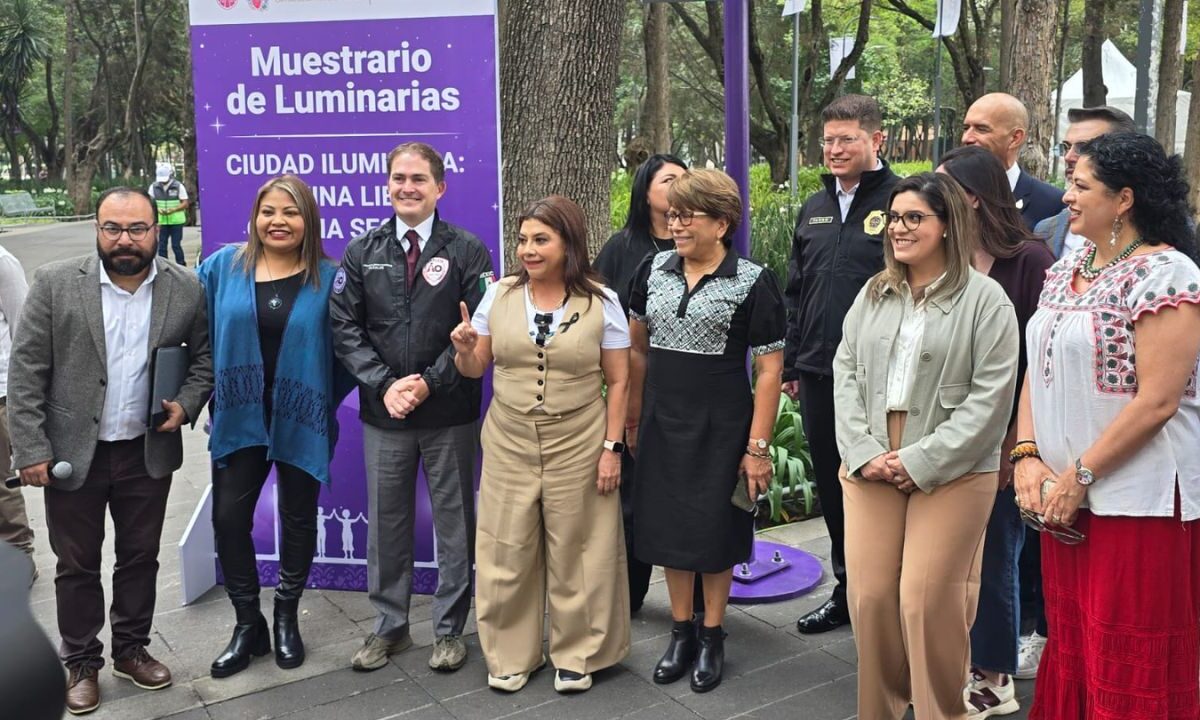 Brugada presentó “Ciudad de Iluminada: Ciudad Libre, Camina Segura" que contempla la iluminación de mil 732 kilómetros de vialidades.