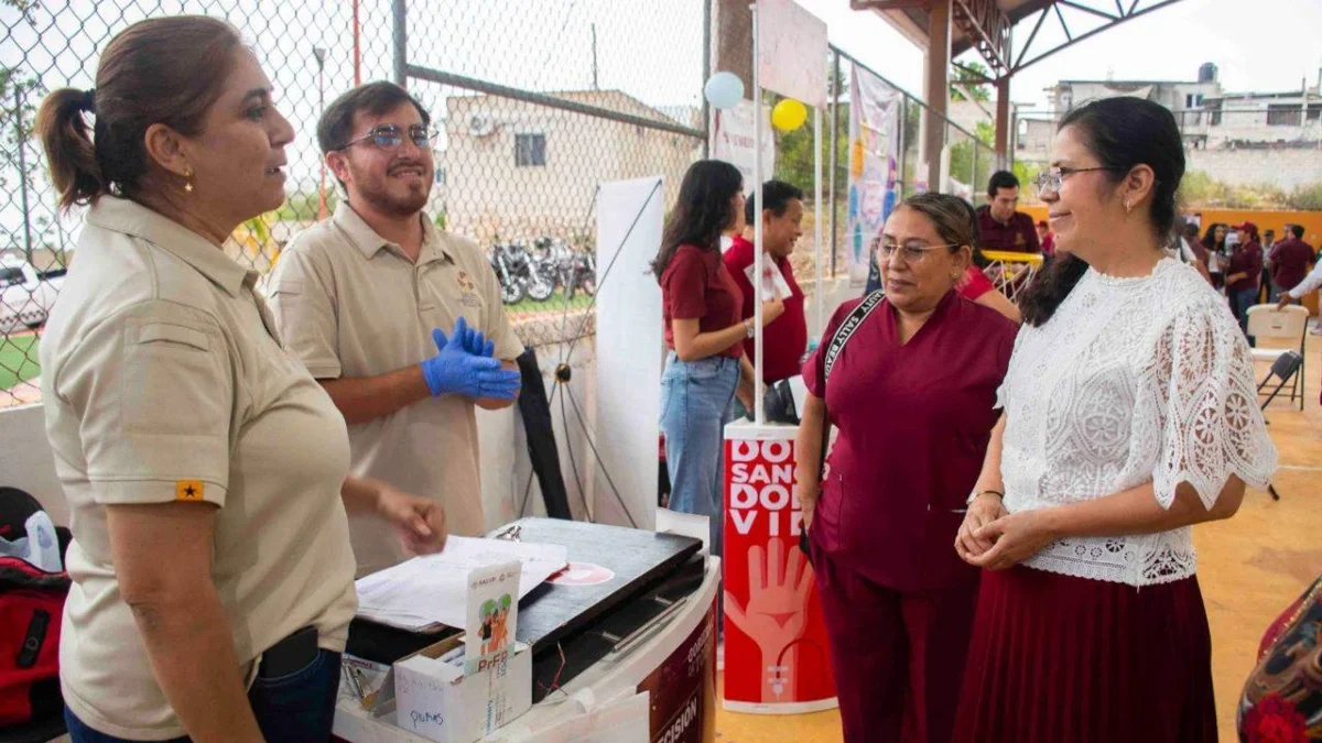 La Secretaría de Salud de Campeche llevó el programa 