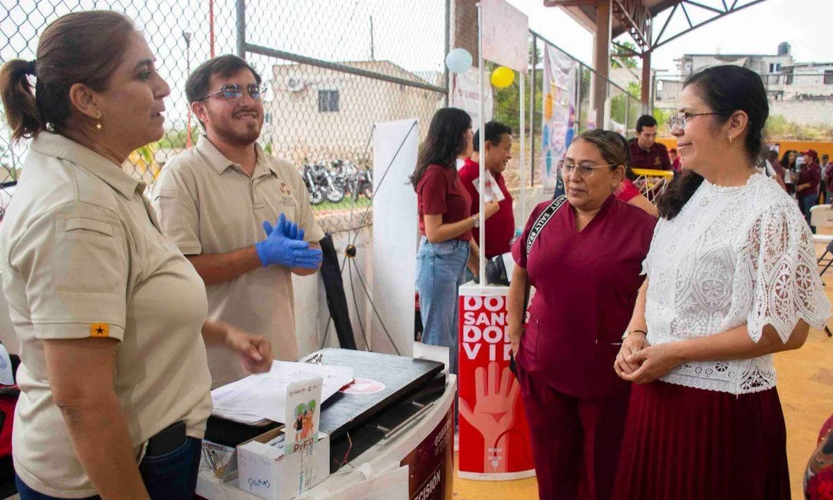 La Secretaría de Salud de Campeche llevó el programa "Salud en tu barrio" hasta Lerma.