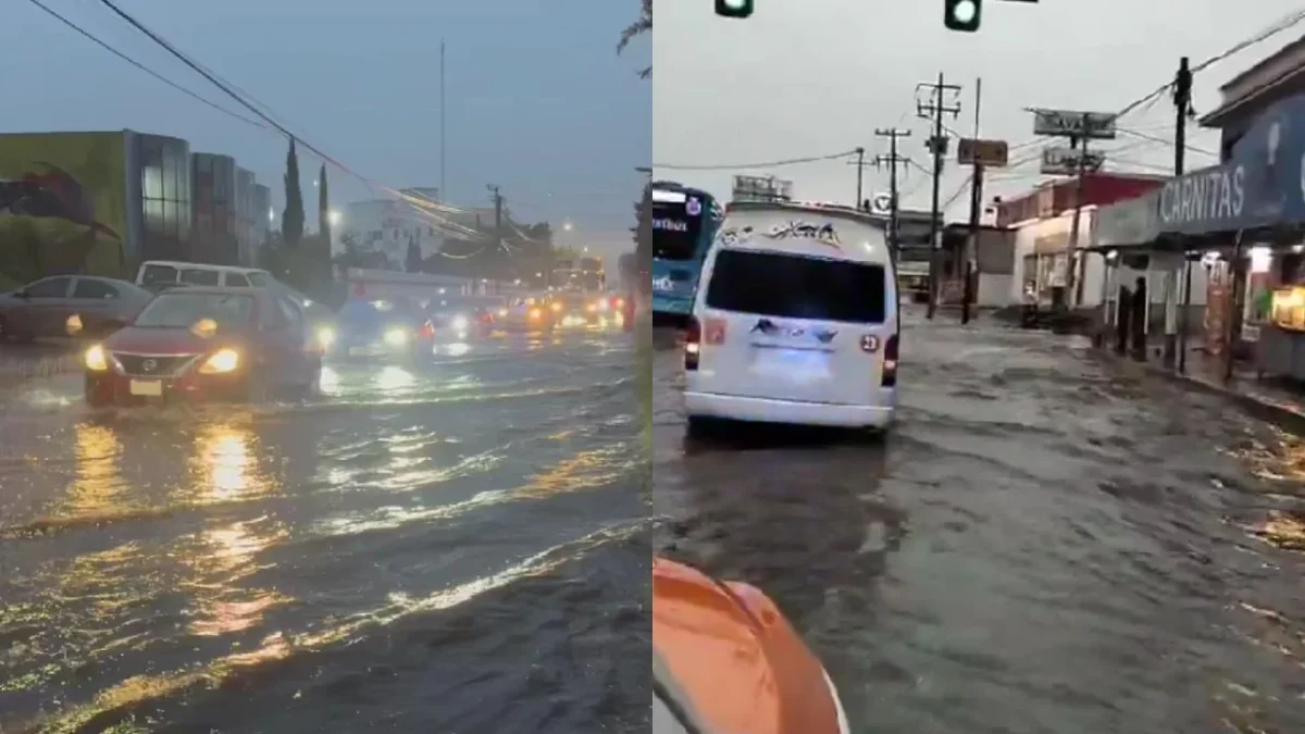 Coacalco, Ecatepec, Los Reyes la Paz, Neza y Chimalhuacán colapsan por tormenta.