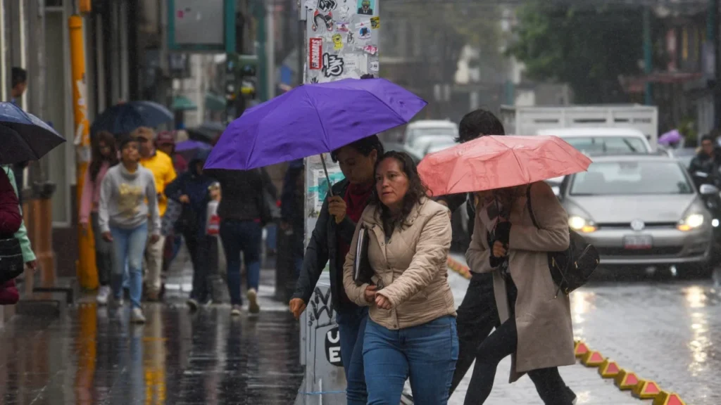 Clima de hoy con fuertes lluvias