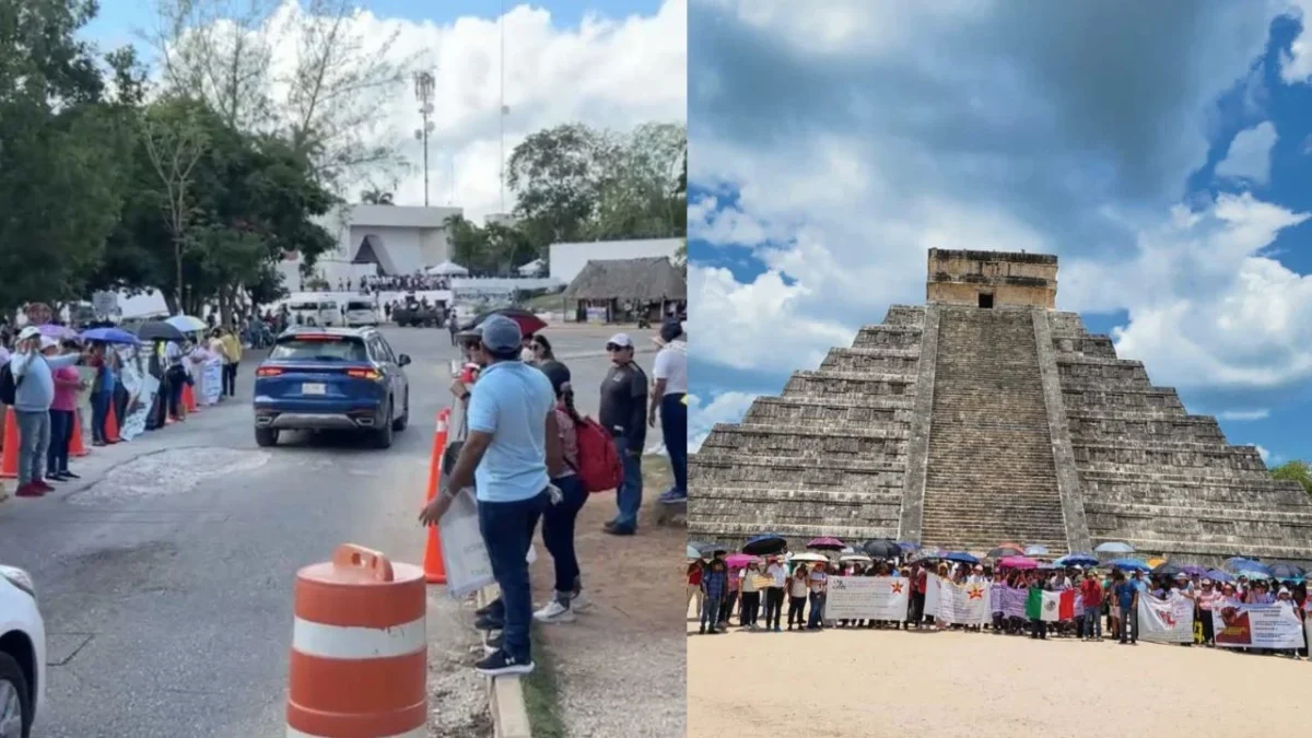 Los maestros tienen instalado un plantón en el Centro Histórico desde el 21 de mayo pasado.