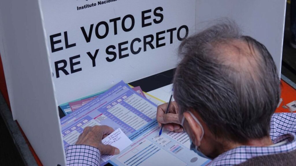 Boletas electorales de la Elección Judicial 2025.
